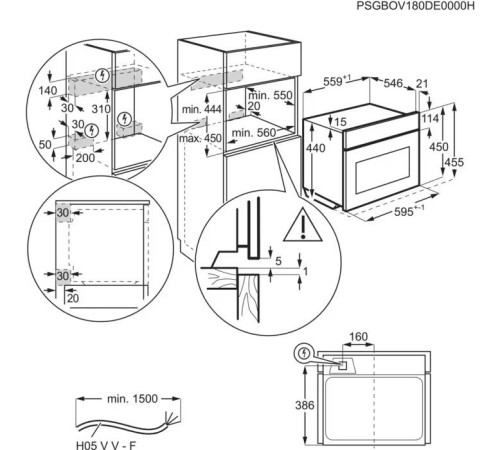 Духова шафа Electrolux EVM8E08X