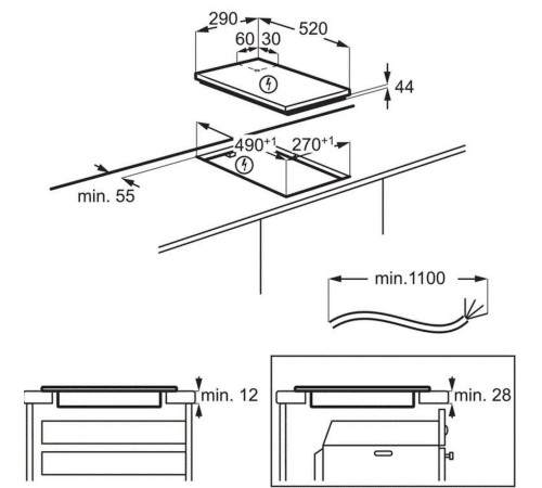 Варильна поверхня індукційна Electrolux LIT30230C