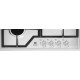 Варочная поверхность газовая Electrolux EGS6436SX