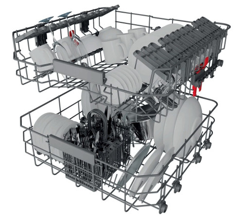 Встраиваемая посудомоечная машина Whirlpool WIO3C33E6.5