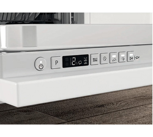 Встраиваемая посудомоечная машина Whirlpool WSIO3O34PFEX White