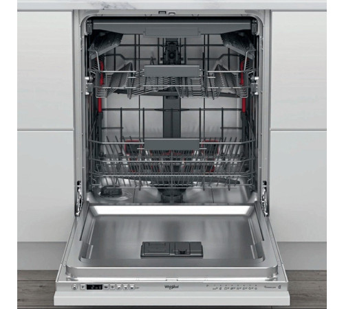 Встраиваемая посудомоечная машина Whirlpool WSIO3O34PFEX White