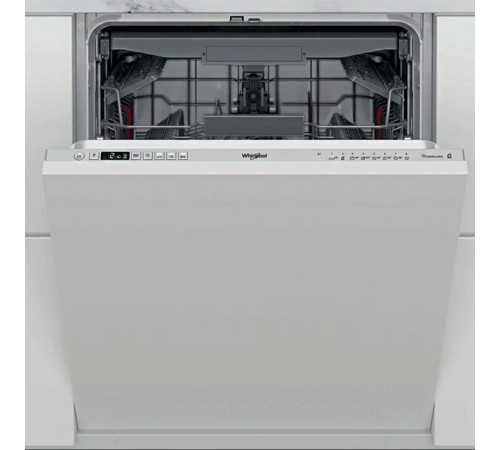 Встраиваемая посудомоечная машина Whirlpool WSIO3O34PFEX White