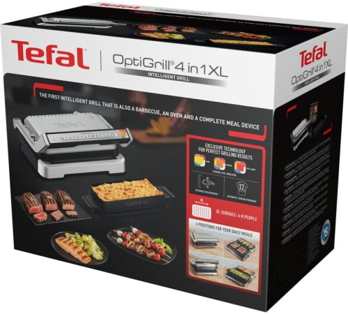 Гриль Tefal GC784D30 OptiGrill 4in1 XL