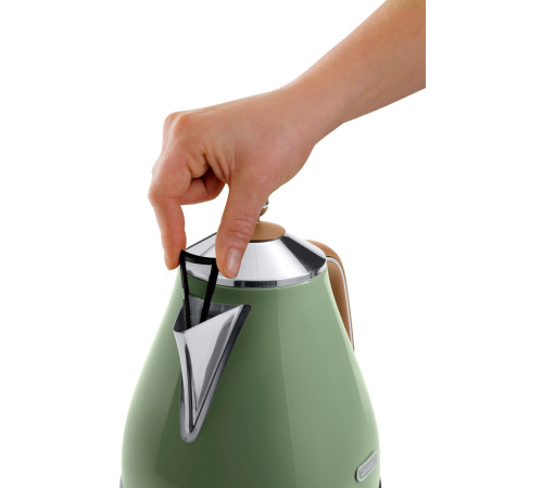 Электрочайник Delonghi Icona Vintage KBOV2001GR