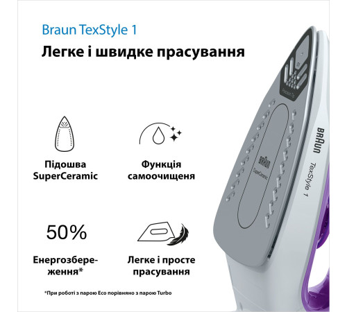 Праска Braun TexStyle 1 SI1080VI
