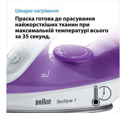 Праска Braun TexStyle 1 SI1080VI