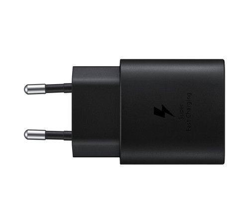 Мережевий зарядний пристрій Samsung 25W PD Wall Charger + Type-C Cable Black