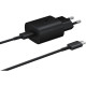 Мережевий зарядний пристрій Samsung 25W PD Wall Charger + Type-C Cable Black