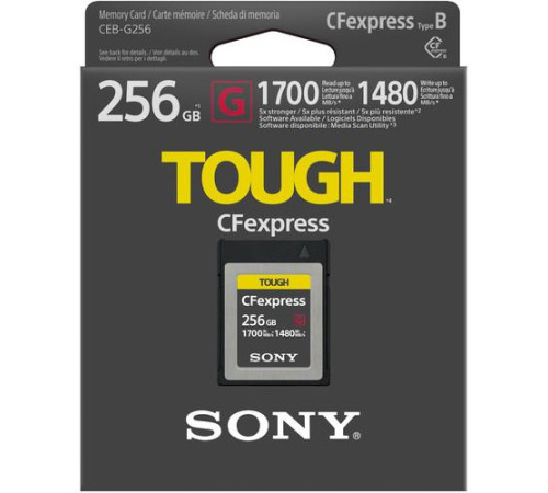 Карта пам'яті Sony CFexpress Type B 256GB R1700/W1480