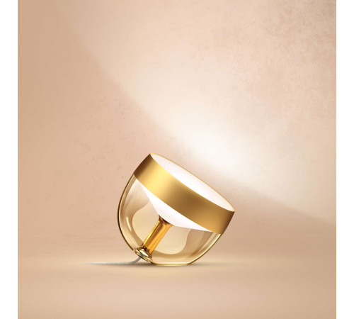 Розумний світильник Philips Hue Iris 2000K-6500K Color Bluetooth золотистая (929002376401)