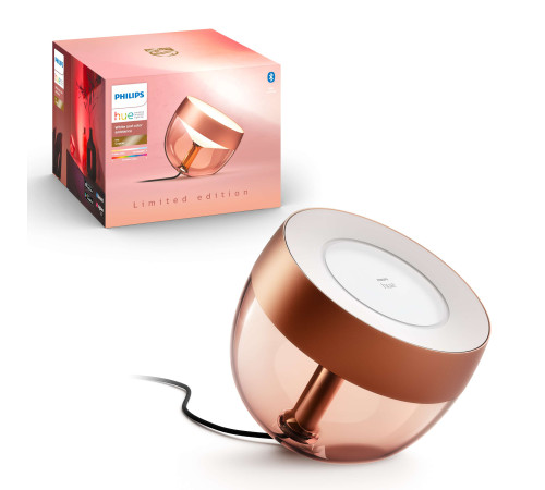 Розумний світильник Philips Hue Iris 2000K-6500K Color Bluetooth медная (929002376801)