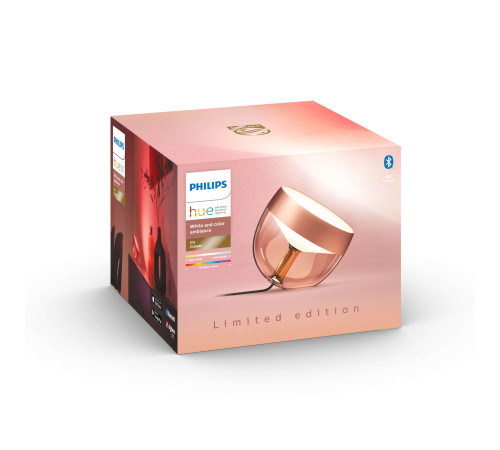 Розумний світильник Philips Hue Iris 2000K-6500K Color Bluetooth медная (929002376801)