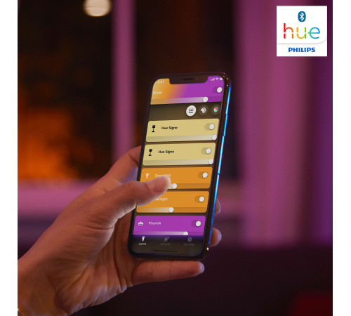 Розумний світильник Philips Hue Iris 2000K-6500K Color Bluetooth медная (929002376801)