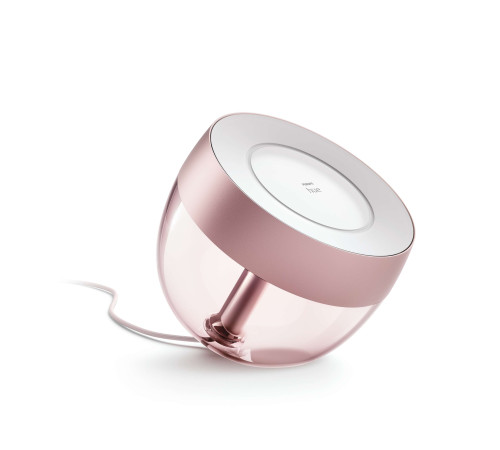 Настільний світильник розумний Philips Hue Iris, 2000K-6500K, RGB, ZigBee, Bluetooth, димування, рож