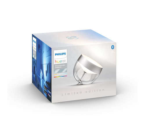 Розумний світильник Philips Hue Iris 2000K-6500K Color Bluetooth серебристая (929002376701)