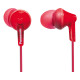 Навушники Panasonic RP-HJE125E-R In-ear Червоний