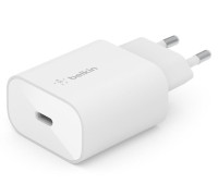 Мережевий ЗП Belkin Home Charger 25W Power PD PPS USB-C, white