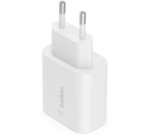 Мережевий ЗП Belkin Home Charger 25W Power PD PPS USB-C, white