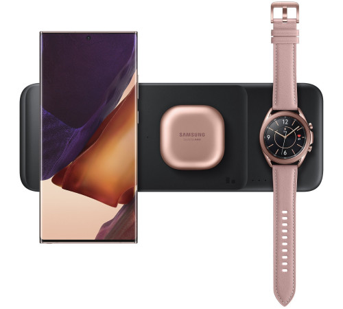 Бездротовий зарядний пристрій Samsung Wireless Charger 3 slots Black