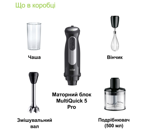 Блендер Braun MQ55236MBK