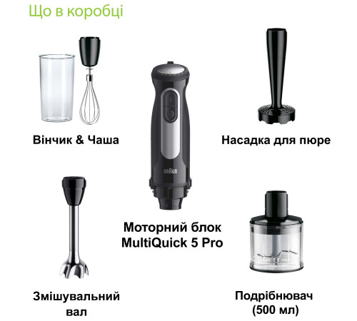 Блендер Braun MQ55307MBK