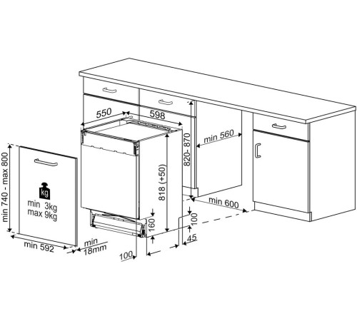 Встраиваемая посудомоечная машина Beko BDIN36532