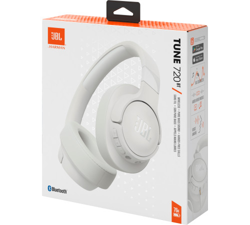 Наушники JBL Tune 720BT White (JBLT720BTWHT) Наушники JBL Tune 720BT White (JBLT720BTWHT)
