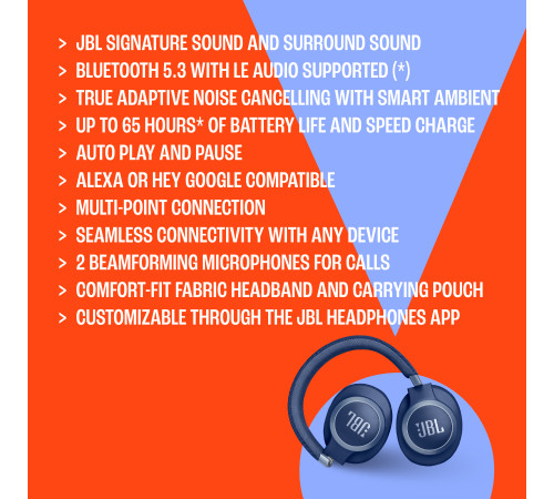 Наушники JBL Live 770NC White (JBLLIVE770NCWHT)