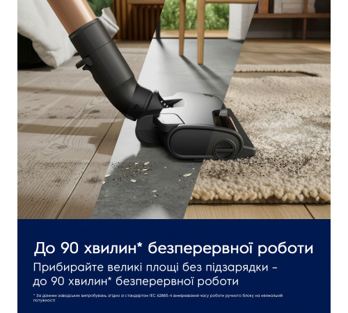 Акумуляторний пилосос Electrolux EP82UB25UG