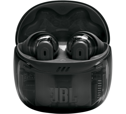 Наушники JBL Tune Flex 2 Ghost Black (JBLTFLEX2GBLK)