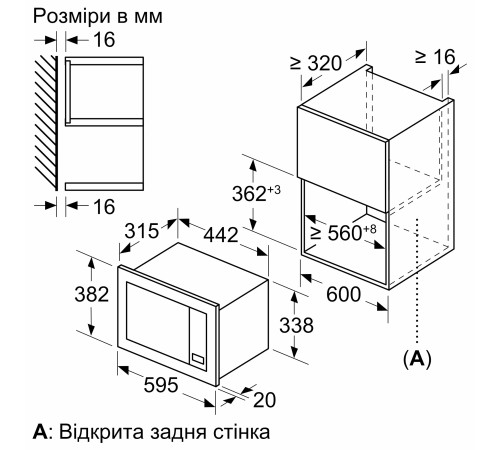 Мікрохвильовка Bosch BFL623MV3