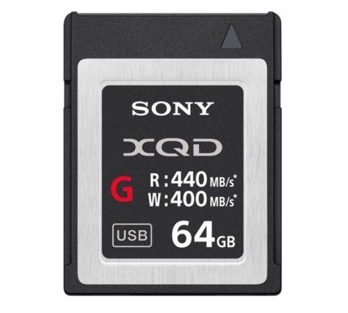 Карта пам'яті XQD Sony 64GB G Series R440MB/s W400MB/s