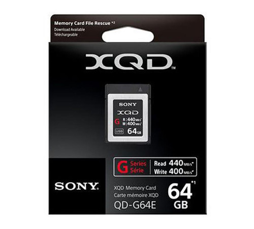 Карта пам'яті XQD Sony 64GB G Series R440MB/s W400MB/s