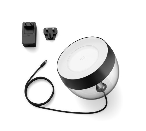 Настільний світильник розумний Philips Hue Iris, 2000K-6500K, RGB, ZigBee, Bluetooth, димування, чор