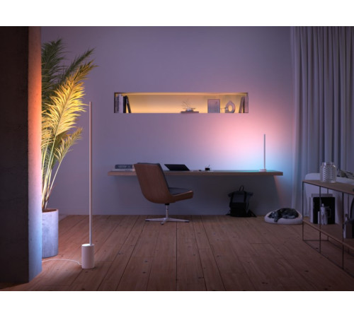 Настільний світильник розумний Philips Hue Signe, 2000K-6500K, RGB, Gradient, ZigBee, димування, 55с