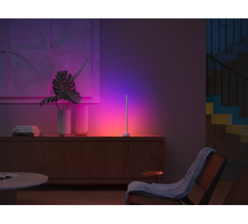 Настільний світильник розумний Philips Hue Signe, 2000K-6500K, RGB, Gradient, ZigBee, димування, 55с