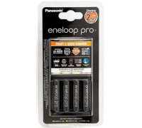 Зарядний пристрій Panasonic Smart-Quick Charger+Eneloop Pro 4AA 2500 mAh NI-MH