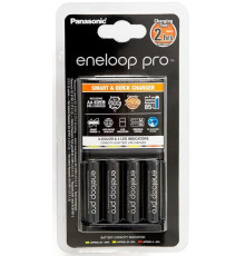 Зарядний пристрій Panasonic Smart-Quick Charger+Eneloop Pro 4AA 2500 mAh NI-MH