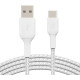 Кабель Belkin USB-A - USB-С, BRAIDED, 1m, white