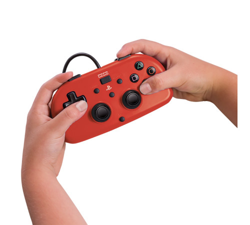Геймпад дротовий Mini Gamepad для PS4, Red