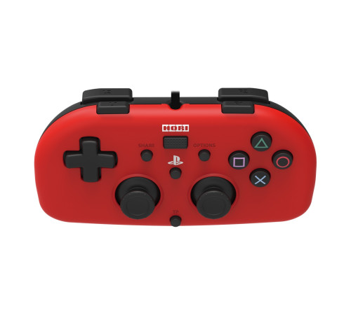 Геймпад дротовий Mini Gamepad для PS4, Red