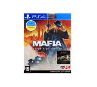 Гра консольна PS4 Mafia Definitive Edition, BD диск