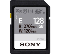 Карта пам'яті Sony 128GB SDXC C10 UHS-II U3 V60 R270/W120MB/s Entry