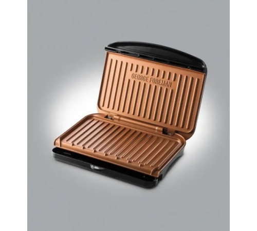 Електрогриль притискний George Foreman Fit Grill Copper Medium 25811-56