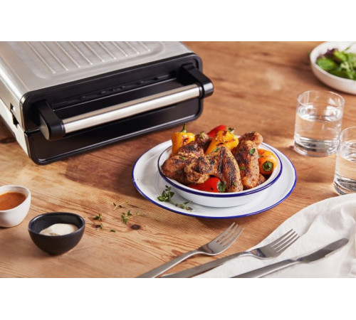 Електрогриль притискний George Foreman Smokeless Grill 28000-56