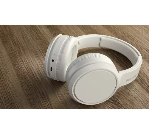 Навушники Philips TAH5205 Over-ear ANC Wireless Mic Білий