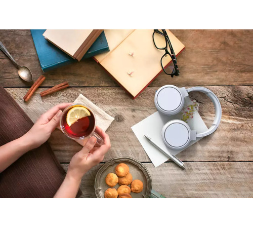 Навушники Philips TAH5205 Over-ear ANC Wireless Mic Білий