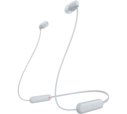 Навушники SONY WI-C100 In-ear IPX4 Wireless Білий