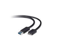 Кабель Belkin USB-A - Micro-B 5Gbps, 0.9m, black